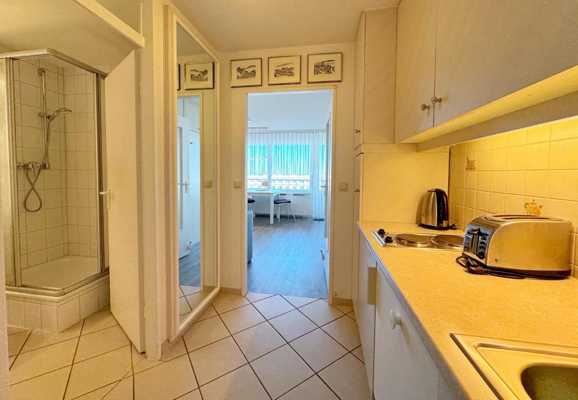 Haus Metropol App 113 Direkt Am Strand Mit Balkon Cityblick Westerland Buitenkant foto